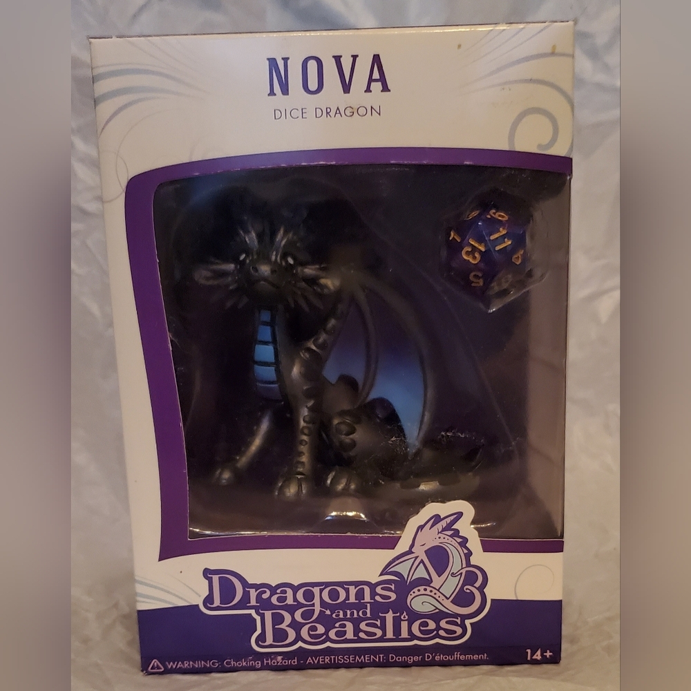 Dragons and Beasties Nova Dice Dragon Figurine